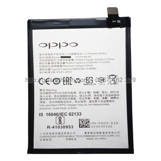 Pin oppo f1 plus x9009 dung lượng 2850mah zin máy