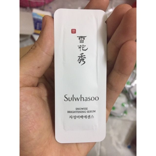 Gói dùng thử serum sáng da