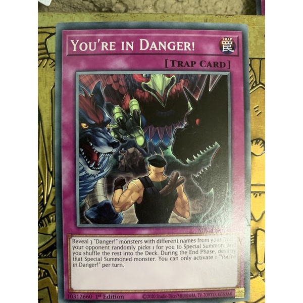 bài yugioh: you’re in danger