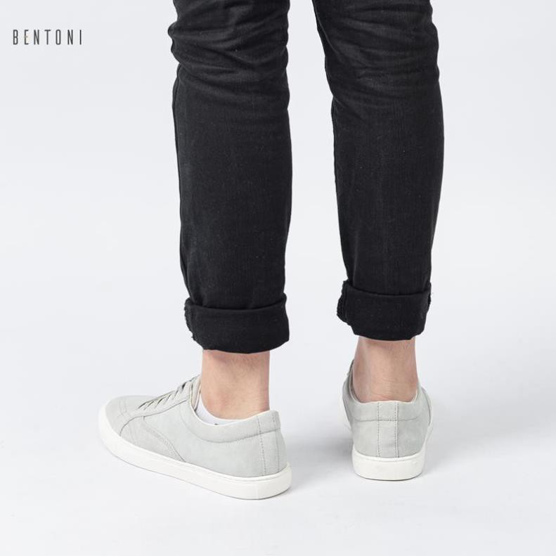 NEW- Bảo hành Giày thể thao nam Bentoni - Basic (B) Sneaker NDL0112XAKK-96 (Xám) Đẹp Nhất New Nhẩt 2021 $ ! ` ' " 𝄒 '