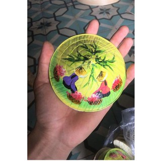 Nón Lá Vẽ - Loại siêu nhỏ (D=12cm)
