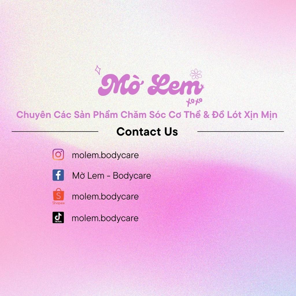 Set nội y đồ lót sexy gồm bra yếm ren và quần lót dây | Molembodycare | BigBuy360 - bigbuy360.vn
