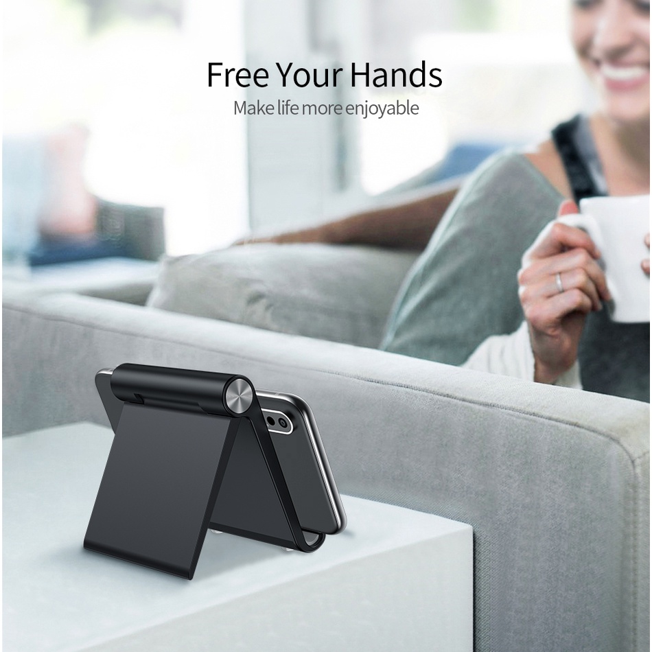 Giá Đỡ Điện Thoại Máy Tính Bảng HuaWei Samsung Để Bàn