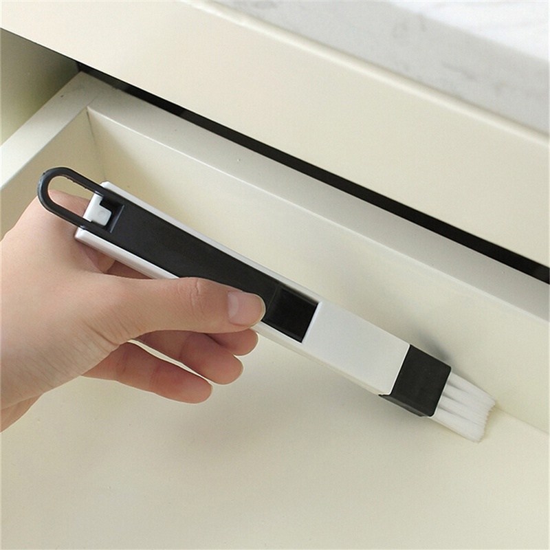 Cọ Vệ Sinh Khe Cửa Sổ / Bàn Phím Máy Tính 2 Trong 1 Tiện Dụng