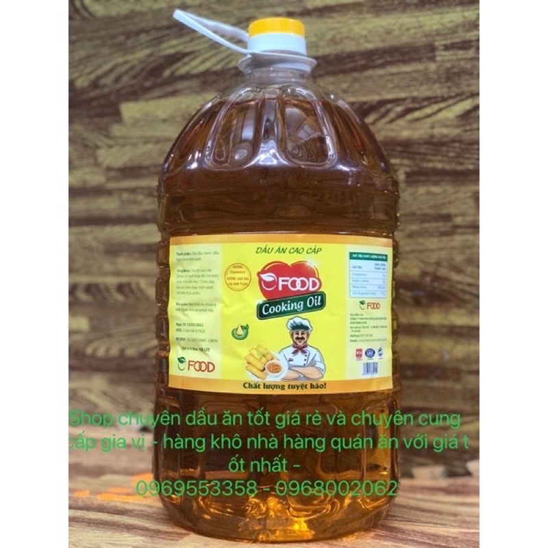 [DẦU ĂN RẺ - GIÁ SỈ] DẦU ĂN CAO CẤP FOOD COOKING OIL CAN 10L - THÙNG 20L