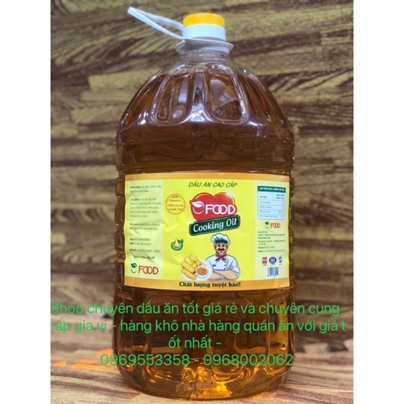 [DẦU ĂN RẺ - GIÁ SỈ] DẦU ĂN CAO CẤP FOOD COOKING OIL CAN 10L - THÙNG 20L