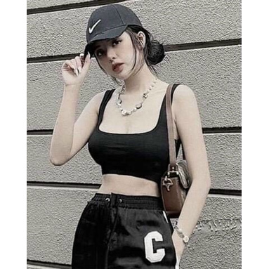 Áo Ba Lỗ Cổ Vuông_Xưởng May Quang Anh