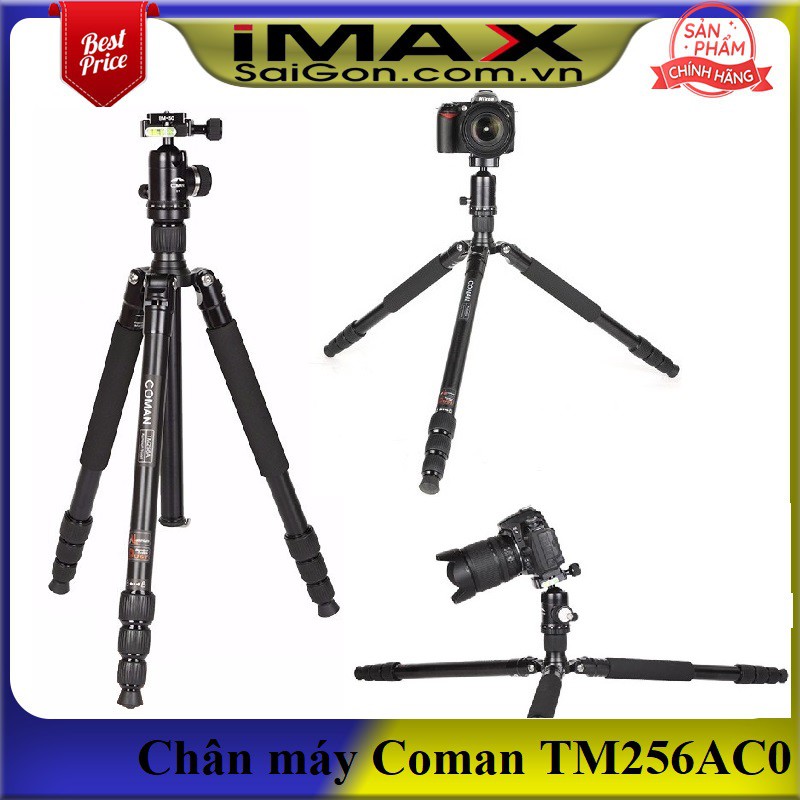 Chân máy ảnh Coman TM256AC0