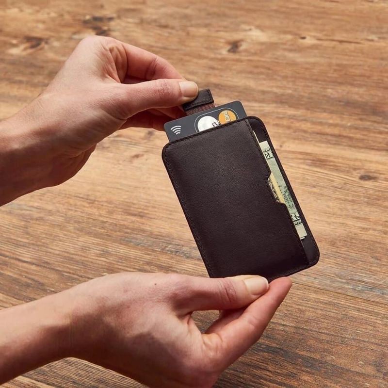 ví nam chelsea da thật đựng thẻ TV027 12tháng có hộp bảo trì trọn đời