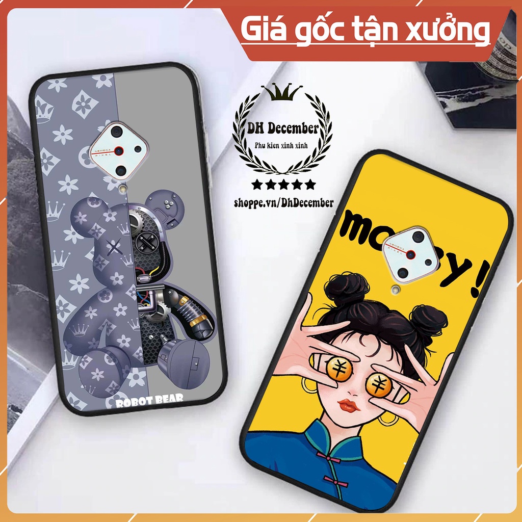 Ốp lưng Vivo S1 PRO in hình 3D lucky, gấu Brick xinh xắn - KHÔNG NÊN BỎ LỠ