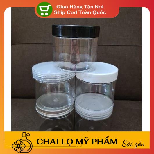 Hủ Đựng Kem ❤ SIÊU RẺ ❤ Hũ nhựa pet 500g đựng mỹ phẩm, thực phẩm, đồ khô, ngũ cốc