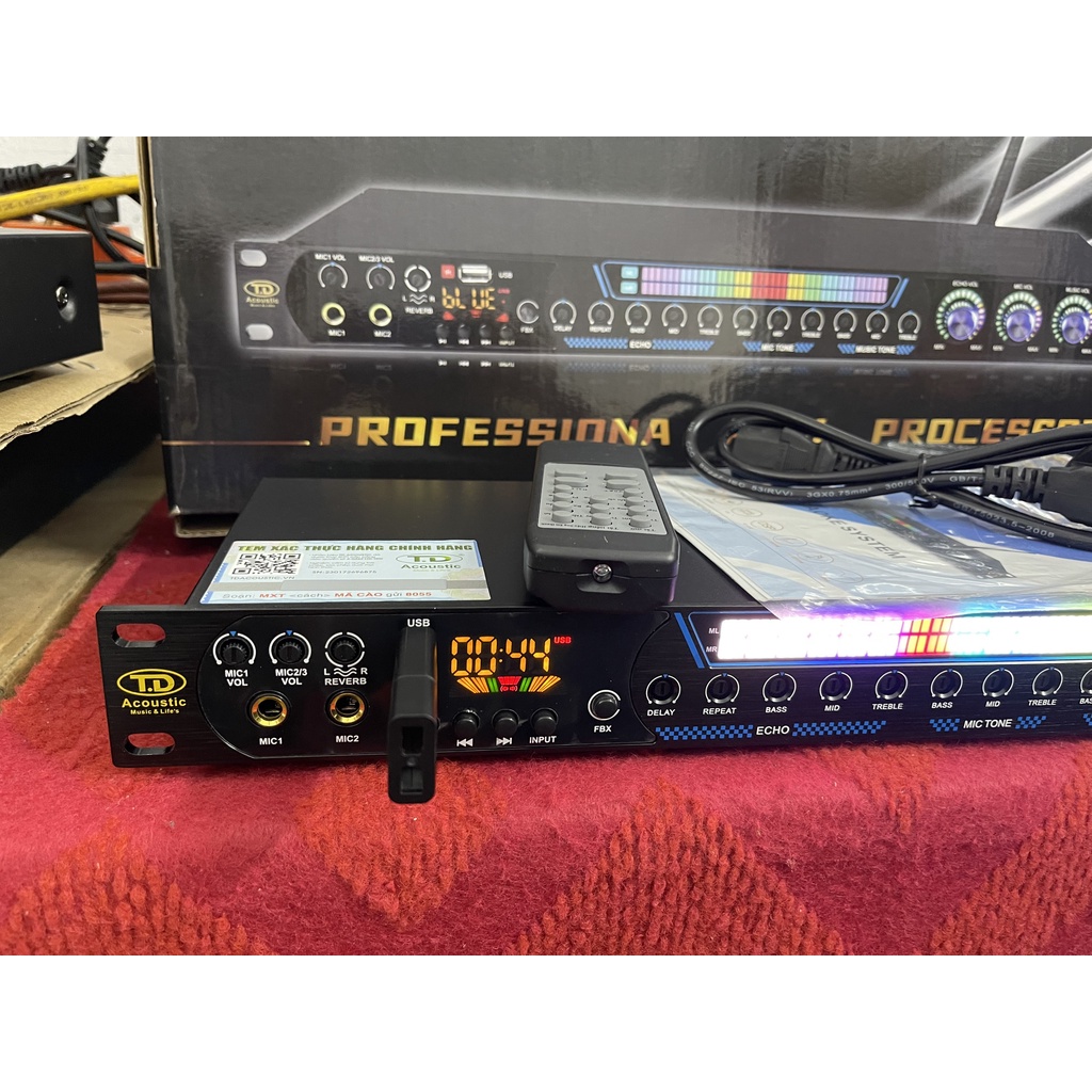 Vang Cơ TD Acoustic K30, vang cơ chống hú 2022