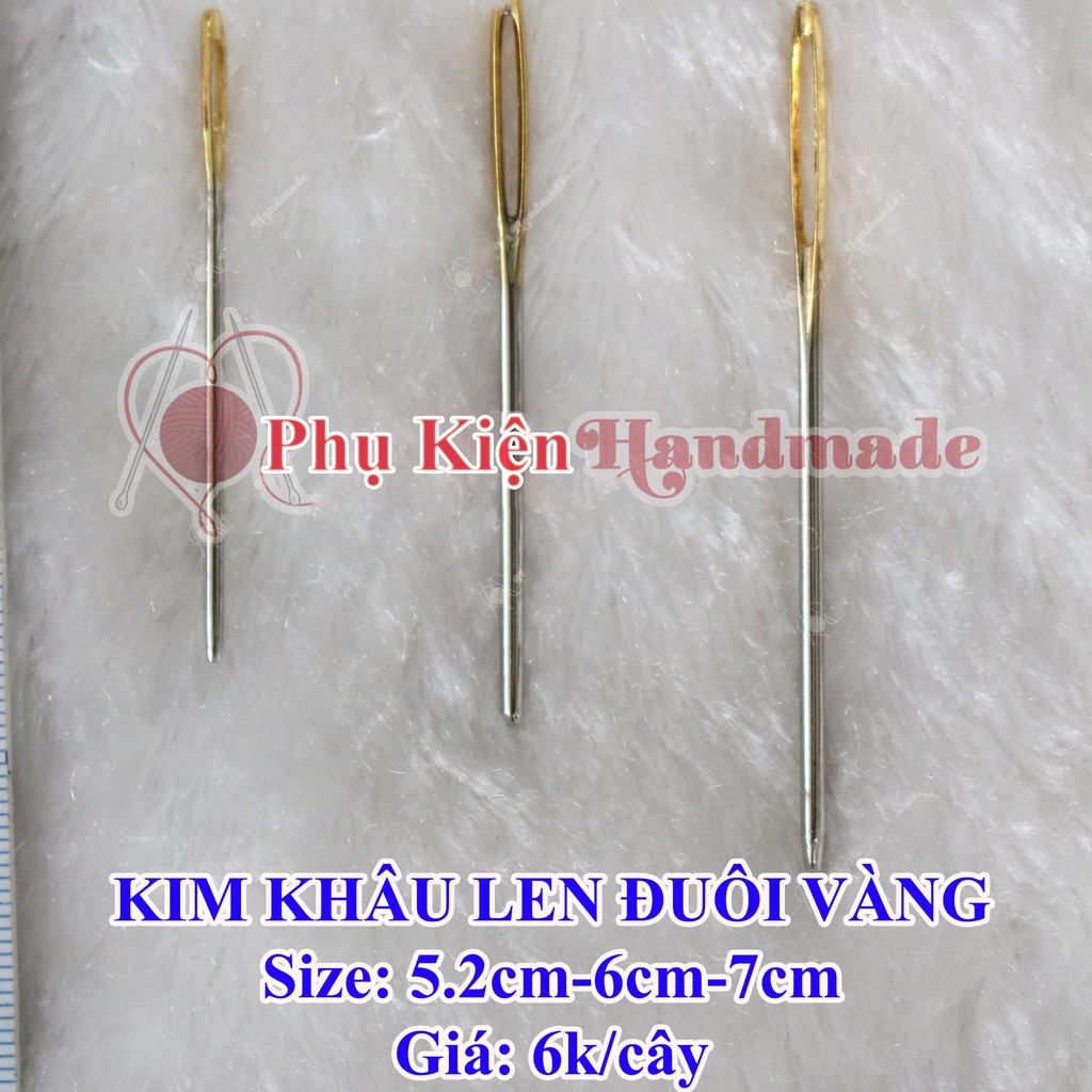 Kim khâu len đuôi vàng