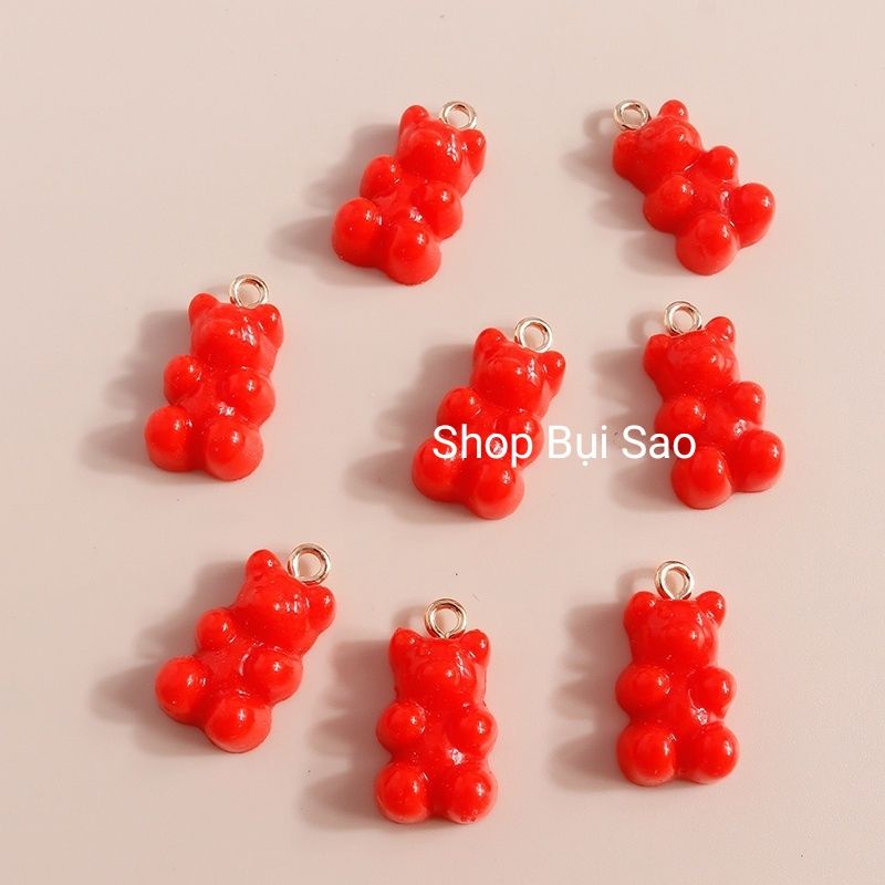 (Ver 06) Charm gấu kẹo dẻo/ Gummy Bear màu kẹo ngọt ngào