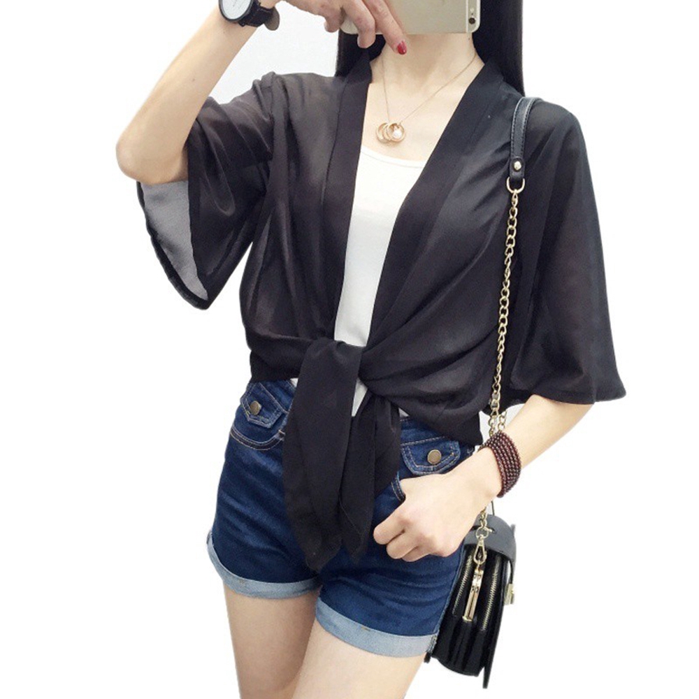 Áo khoác Cardigan đi biển siêu mỏng chống tia UV thời trang cho nữ