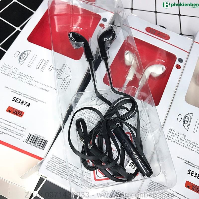 Tai nghe nhét tai BYZ SE 387A Mic Đàm Thoại Cực Tốt