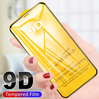 Kính Cường Lực 9D Bảo Vệ Toàn Màn Hình Cho iPhone 11 Pro Max X XS XR 6 6S 7 8 Plus