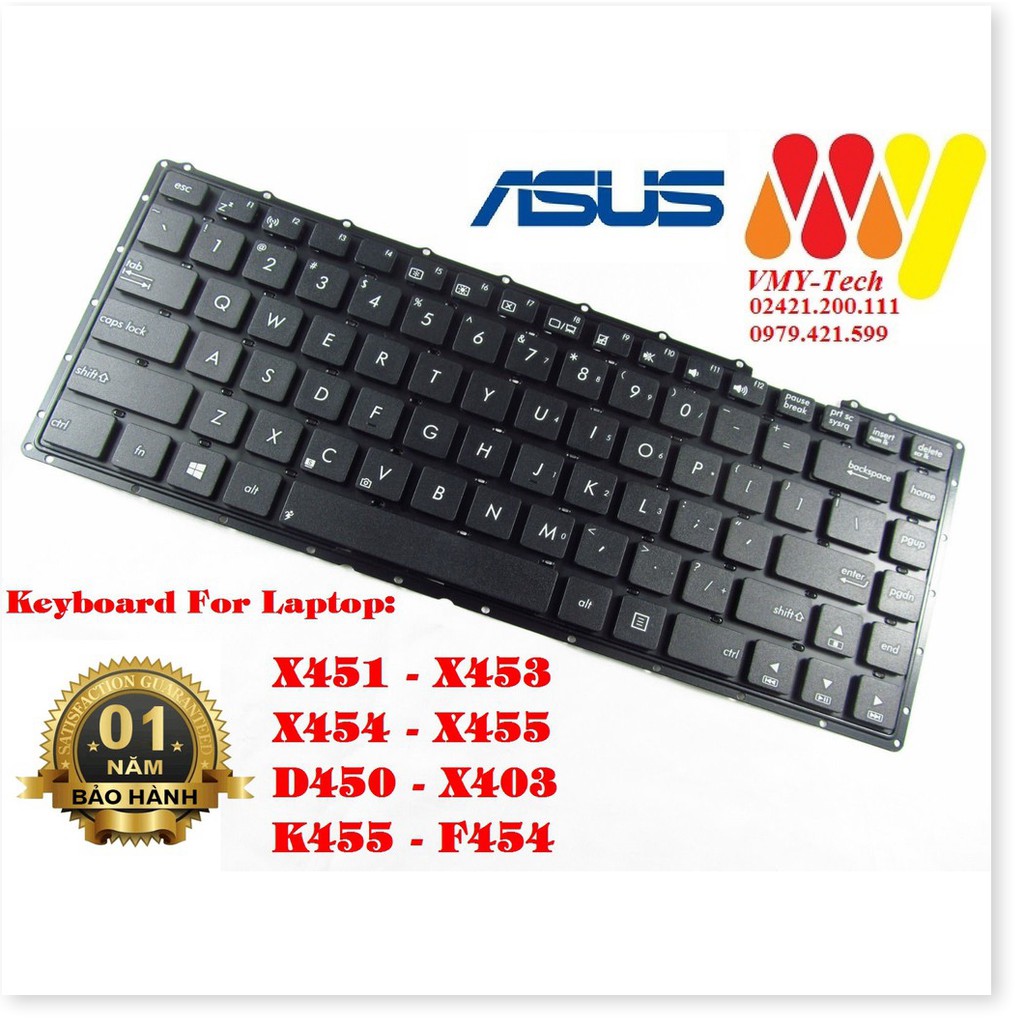 ✡️ Bàn phím laptop Asus X455 X455D X455DG X455L X455LA