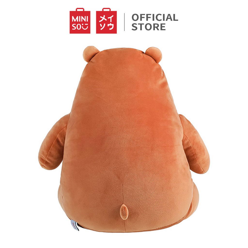 Đồ chơi nhồi bông mềm Miniso X We Bare Bears - Hàng chính hãng