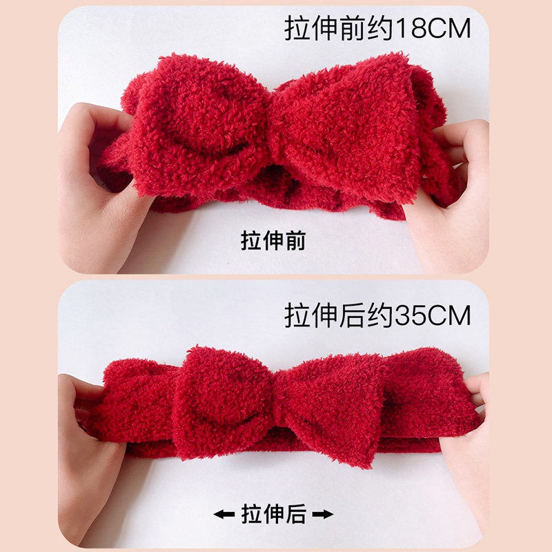 【Bờm Tóc】Băng đô Cài Tóc Rửa Mặt Hình Bướm Dễ Thương Hàn Quốc Cho Nữ