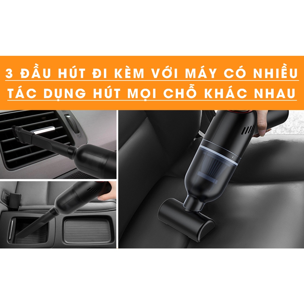 Máy Hút Bụi Giường Nệm, Sofa Cầm Tay Diệt Khuẩn UV Cao Cấp - Vệ Sinh Giường Nệm Sạch Sẽ &amp; Hiệu Quả