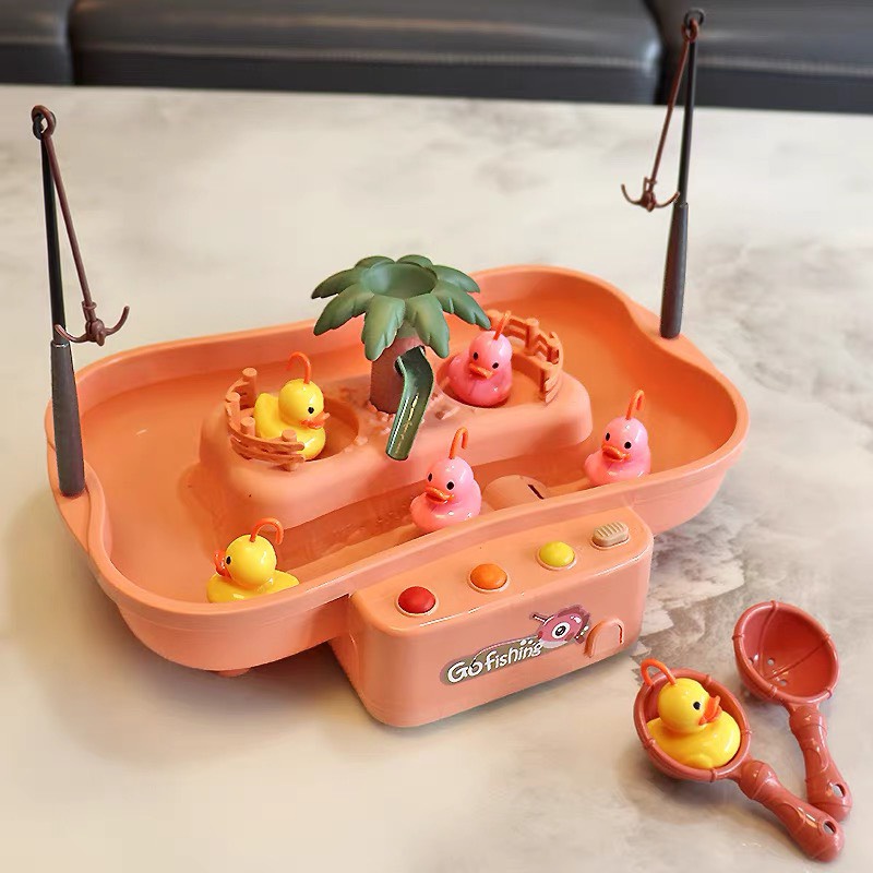Đồ chơi câu cá Go fishing cao cấp có nhạc và đảo riêng cho bé đi câu