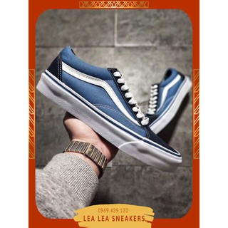 GIÀY VANS OLD SKOOL XANH ĐEN