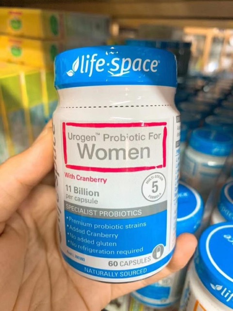 Viên uống bổ sung men vi sinh cho nữ Life Space Women’s Urogen Probiotic