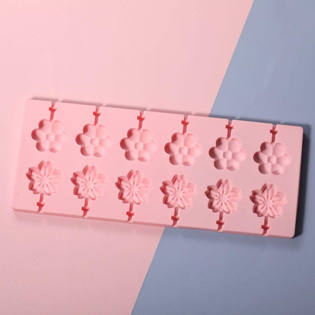 NICKOLAS 1 Khuôn Silicon Làm Kẹo Mút DIY Hình Dáng Dễ Thương