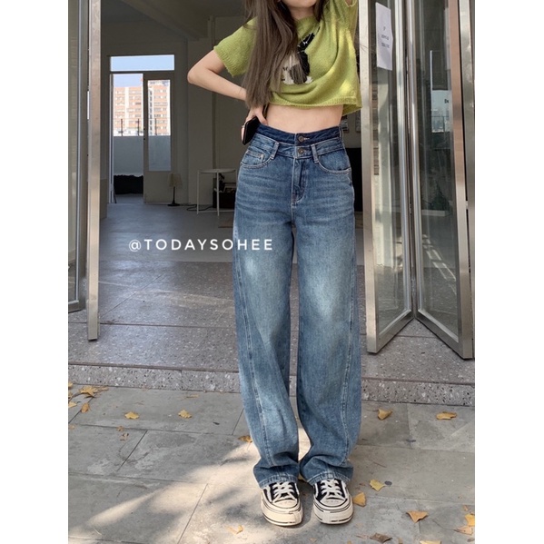 Quần jeans 2 cạp