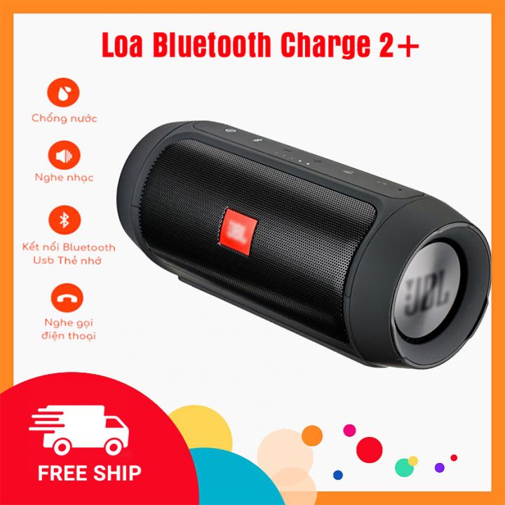 Loa Bluetooth Charge 2+ ⚡FREE SHIP⚡ Loa Không Dây Cầm Tay Nhỏ Gọn, Kết Nối Bluetooth, Gắn Thẻ Nhớ Và USB