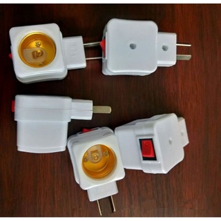 Phích cắm đui đèn E27 Ominsu vuông (loại tốt)
