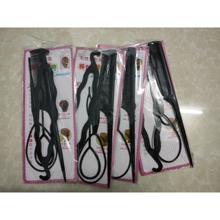 Bộ 4 Dụng Cụ Búi Tóc - Bộ Lược Làm Tóc 4 Món