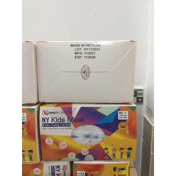 KHẨU TRANG Y TẾ 4 LỚP CHO BÉ TỪ 6 ĐẾN 12 TUỔI