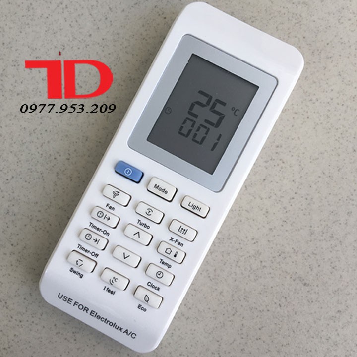 Remote Máy Lạnh, Điều Khiển Dành Cho ELECTROLUX Mới