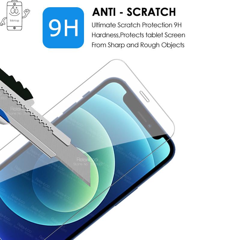 Bộ 2 kính cường lực bảo vệ màn hình điện thoại thích hợp cho Iphone 12 Pro Max 11 X Xs Xr