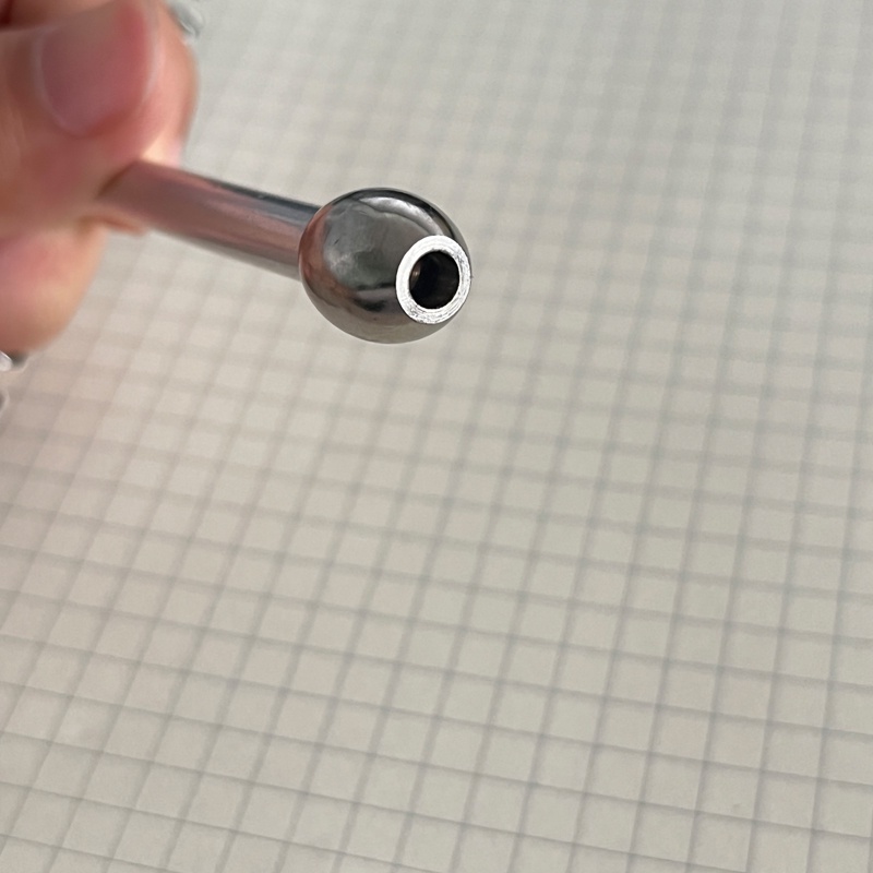 Ống đút cho vẹt bằng inox