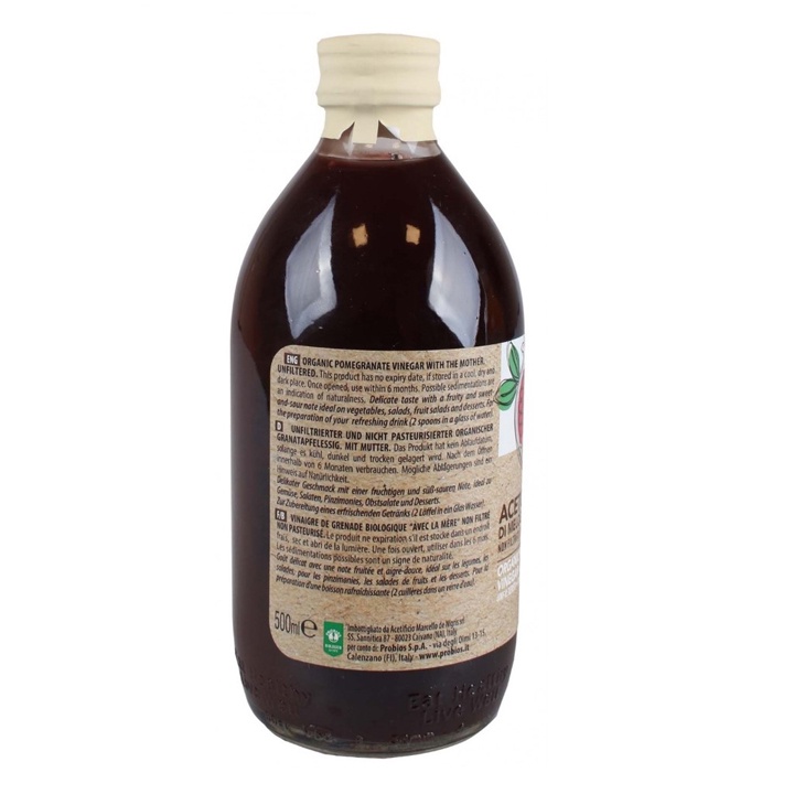 Giấm lựu hữu cơ  ProBios - Natur Green 500ml