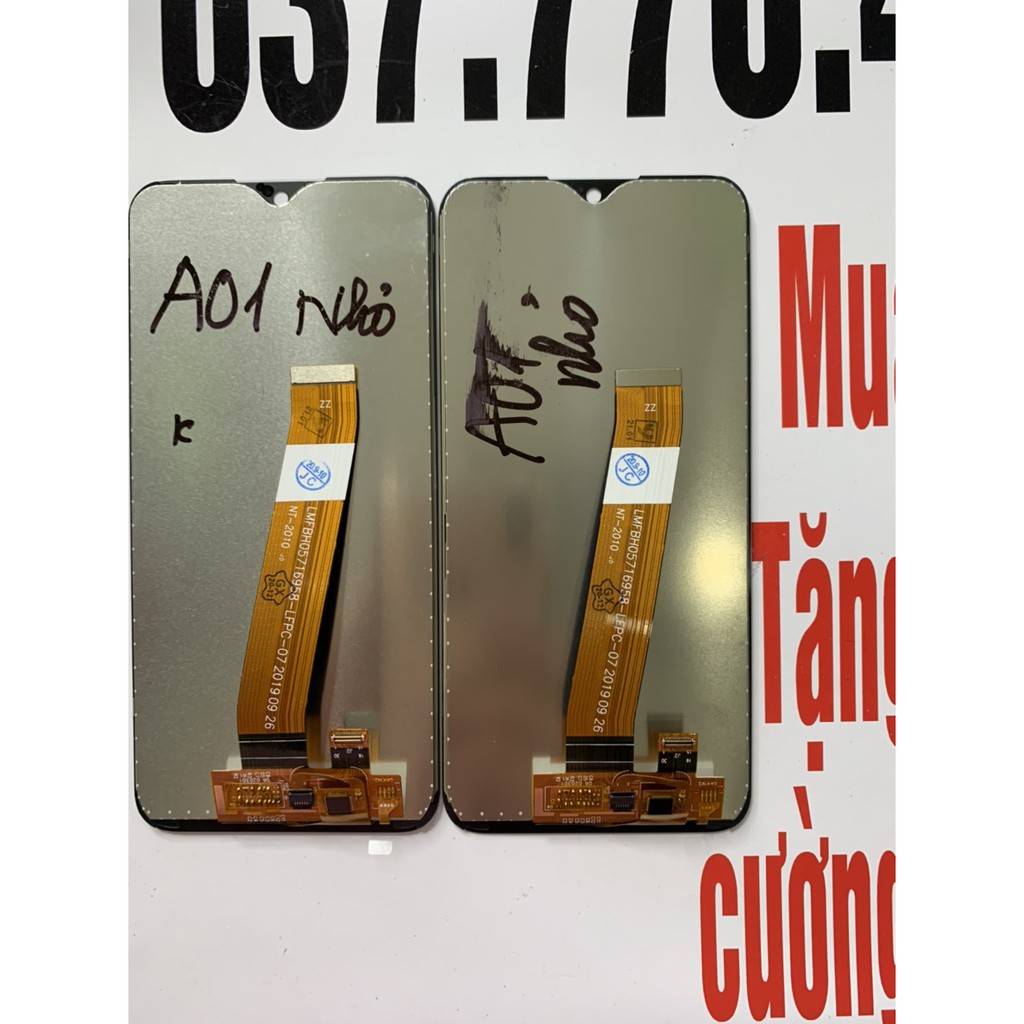 Màn samsung A01 ( socket nhỏ ) - zin đen | BigBuy360 - bigbuy360.vn