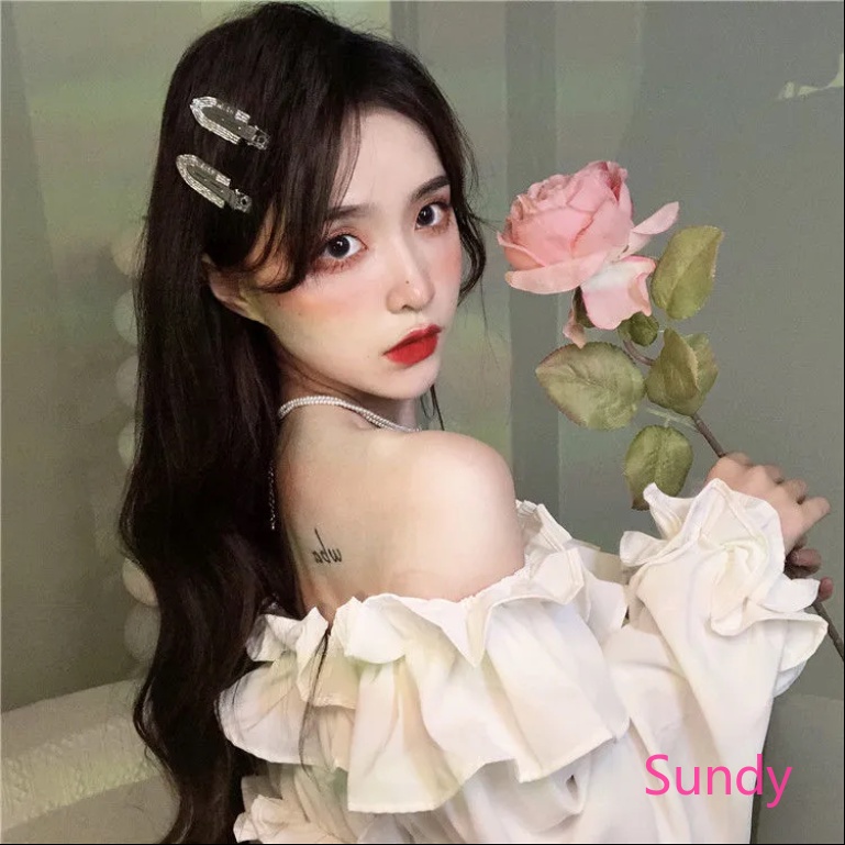 Set Áo Kiểu Trễ Vai Plus Size + Chân Váy Xếp Li Dành Cho Nữ