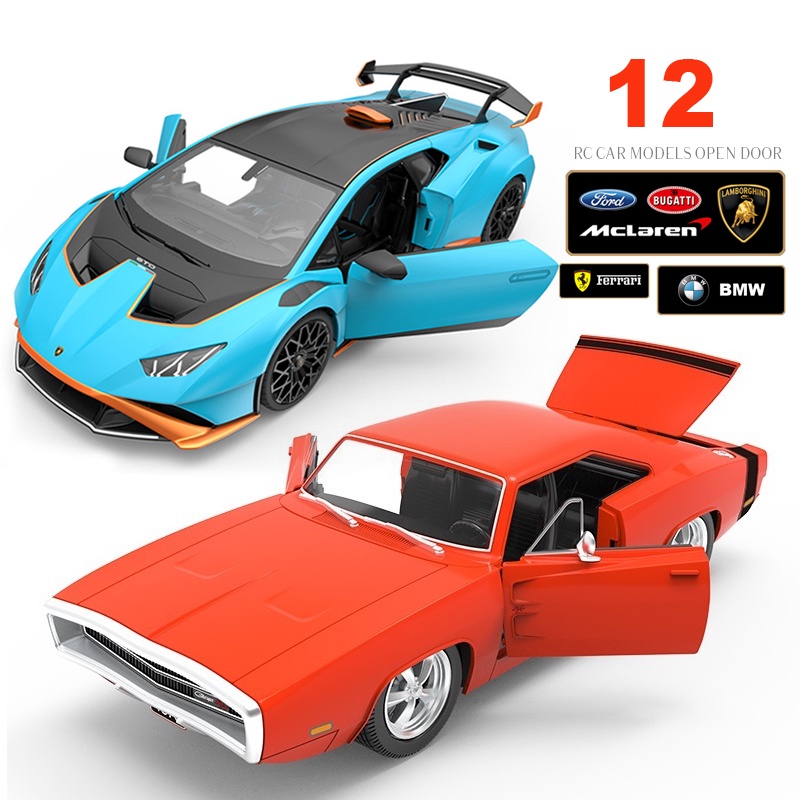 RASTAR Mới Mô Hình Xe Hơi Lamborghini BMW Ferrari RC Tỉ Lệ 1:14 Cho Bé