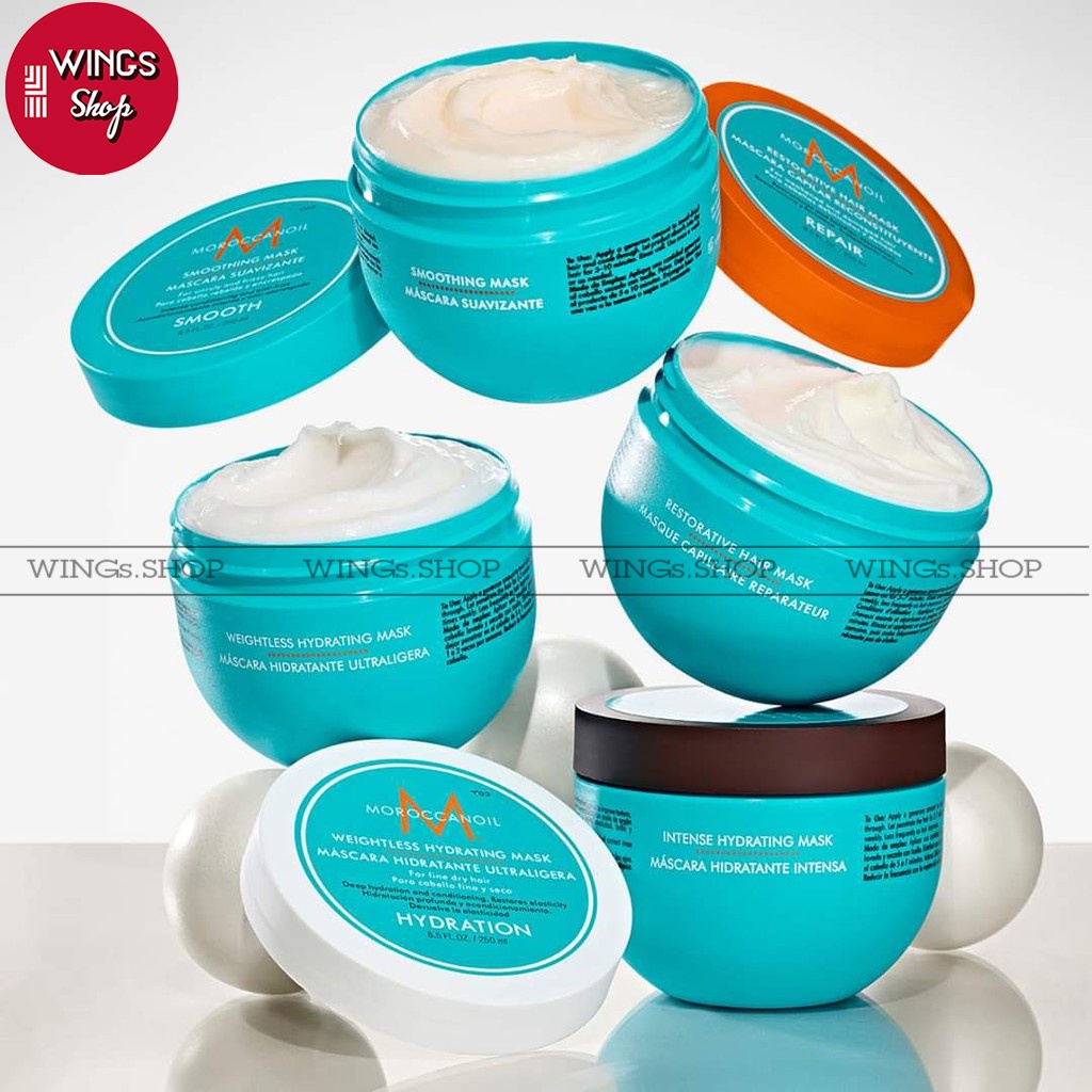 Kem Hấp Ủ Tóc Moroccanoil 250ml-500ml Chính Hãng | Phục Hồi, Dưỡng Ẩm, Giúp Tóc Siêu Mềm Mượt