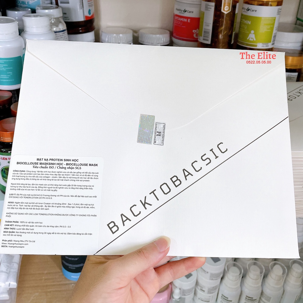 1 túi 10 miếng Mặt nạ Civasan Biocellulose cấp ẩm phục hồi căng bóng siêu đỉnh