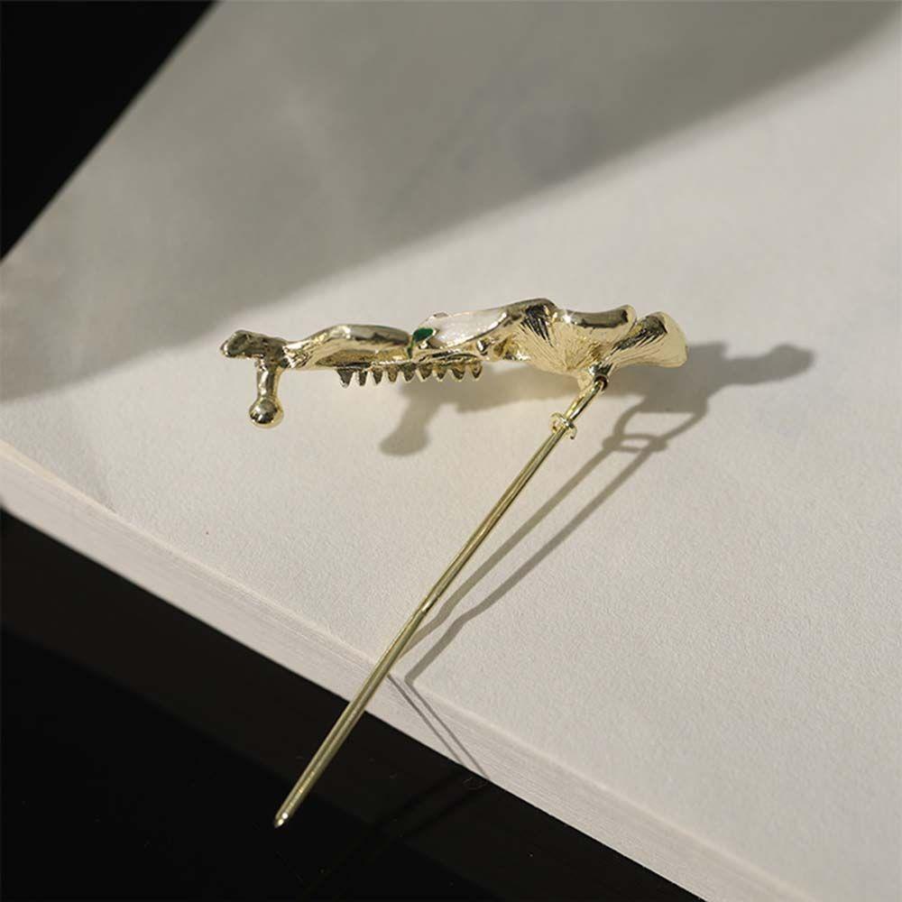 Kẹp Tóc Hình Vỏ Sò / Hoa Bằng Hợp Kim Xinh Xắn Cho Cô Dâu WMES15H