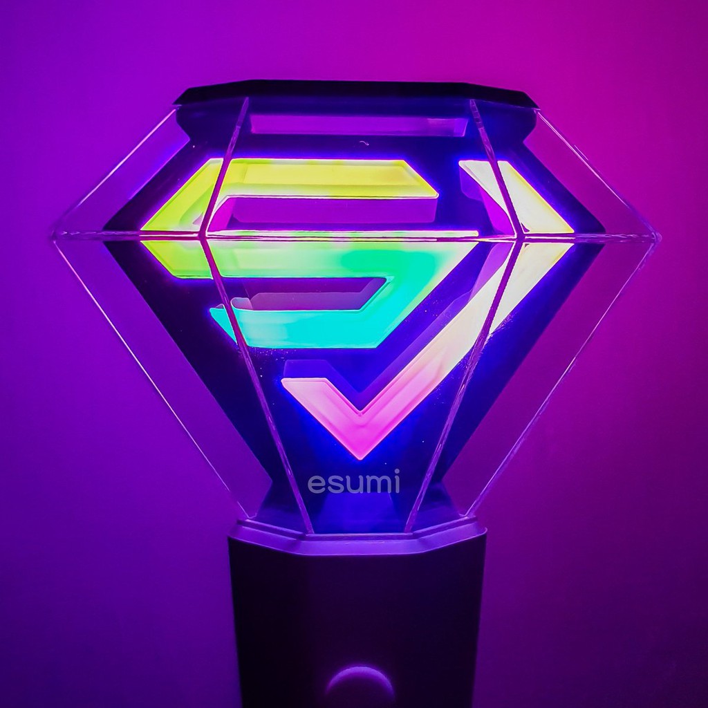 (có sẵn) chính hãng SUPER JUNIOR OFFICIAL LIGHTSTICK version 2 | Cây cổ vũ, gậy phát sáng, buổi hòa nhạc