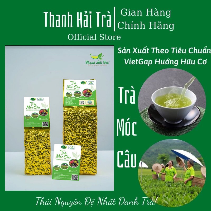 Trà Móc câu Trà Thái Nguyên Đặc biệt nước xanh Thanh Hải Trà - Loại 1kg [Tra Thai Nguyen]