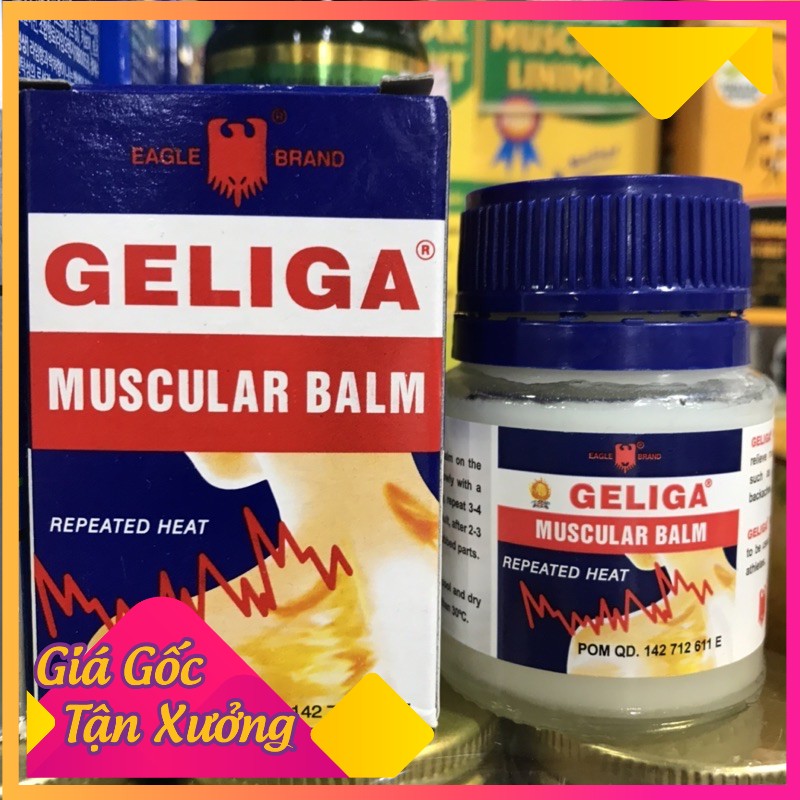 ❤️ DẦU CÙ LÀ LỮA GELIGA 40G INDONESIA-HÀNG CHÍNH HÃNG