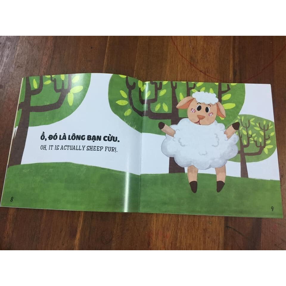 Sách - Song Ngữ Cho Bé - Ehon Nhận Biết - Cái Gì Thế Nhỉ?
