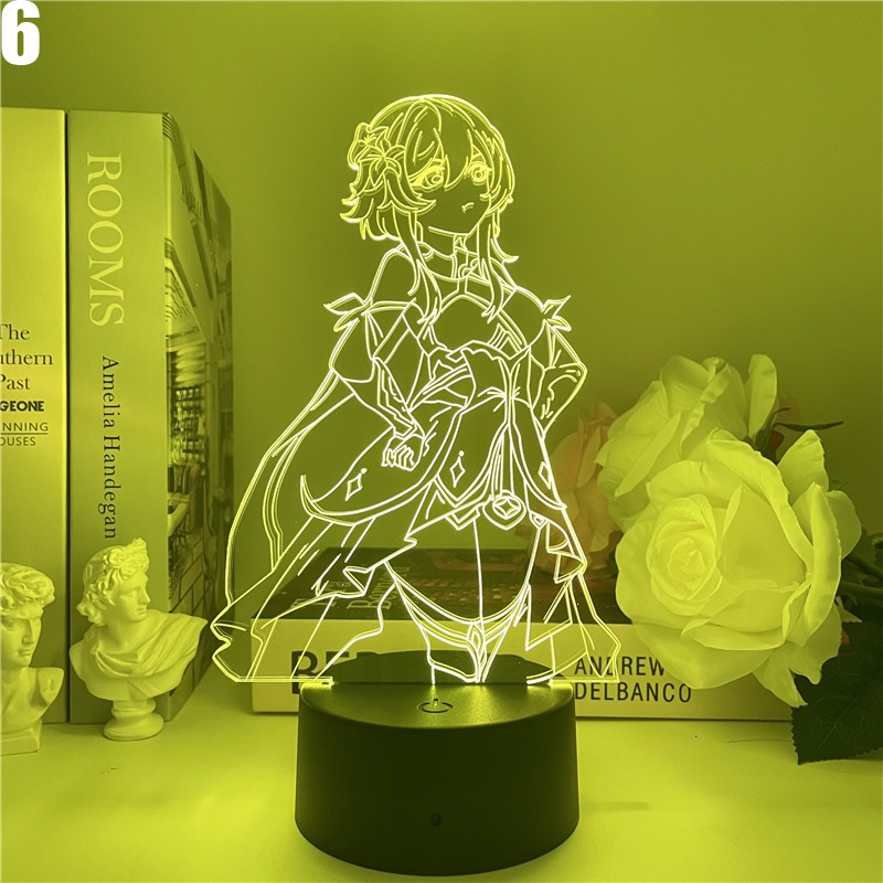 Đèn Led Để Bàn GENSHIN GENSHIN IMPACT Raiden Shogun Kazuha Miko Scaramouche