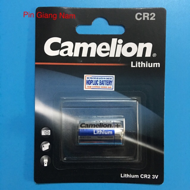 Pin CR2 Camelion 3V vỉ 1 viên